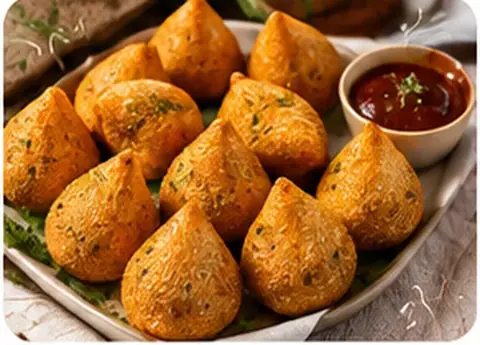 Coxinhas assadas na air fryer
